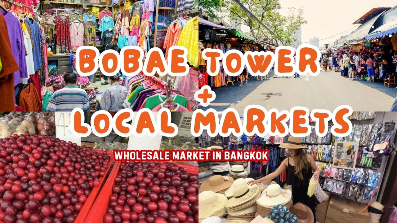 DAY 3 -PART 1 | BOBAE TOWER WHOLESALE MARKET + LOCAL STREET MARKETS