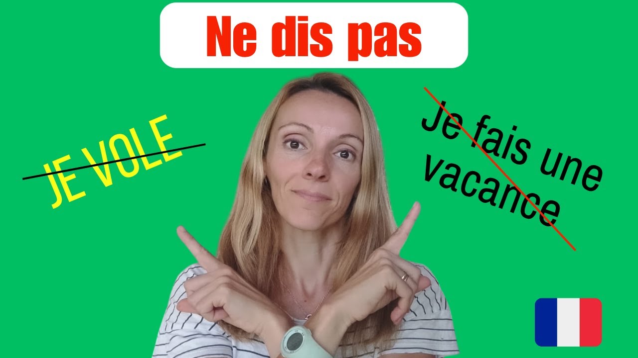 Parlez de vos vacances comme un francophone