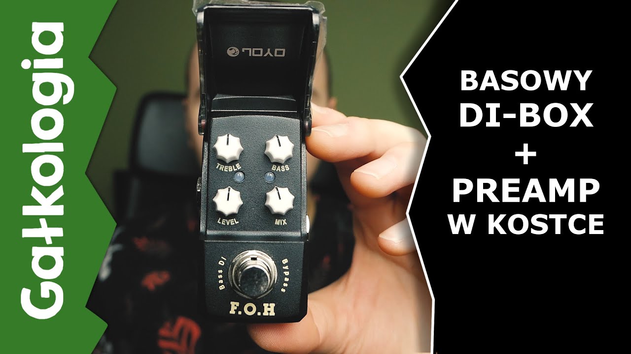 Tani Di-Box + Preamp do basu! JOYO F.O.H