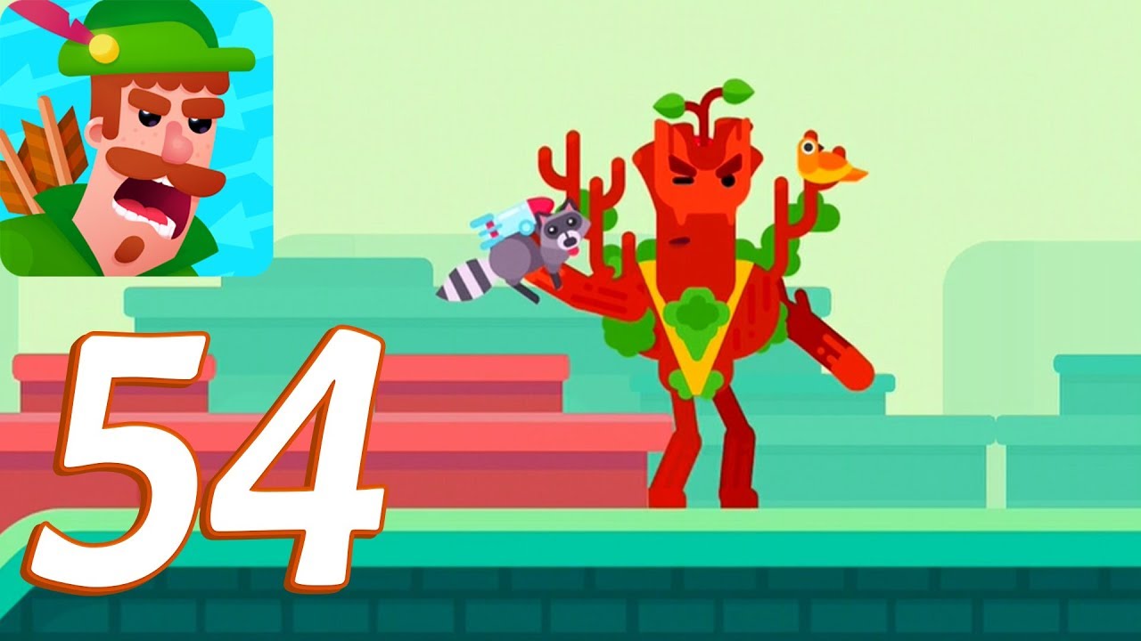 Bowmasters - Gameplay Walkthrough Part 54 - Young Tree (iOS, Android)