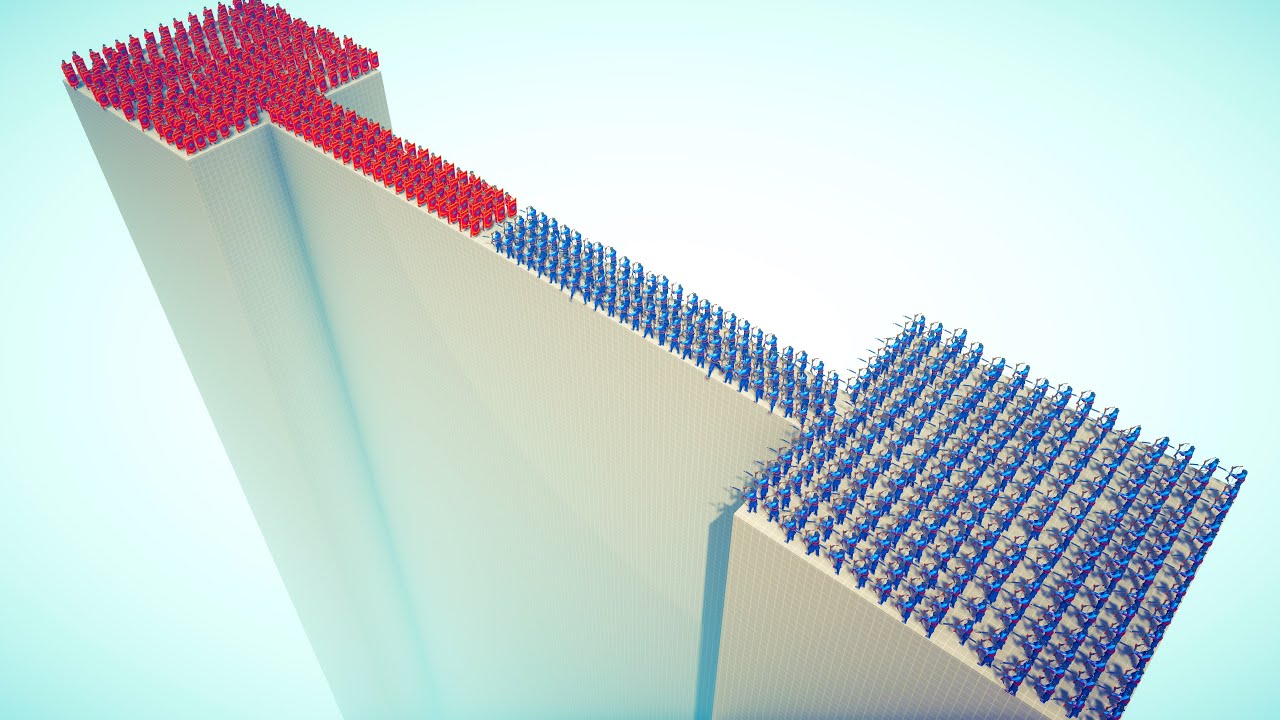 50x SHIELD BEARERS vs 50x EVERY RANGED - Totally Accurate Battle Simulator TABS