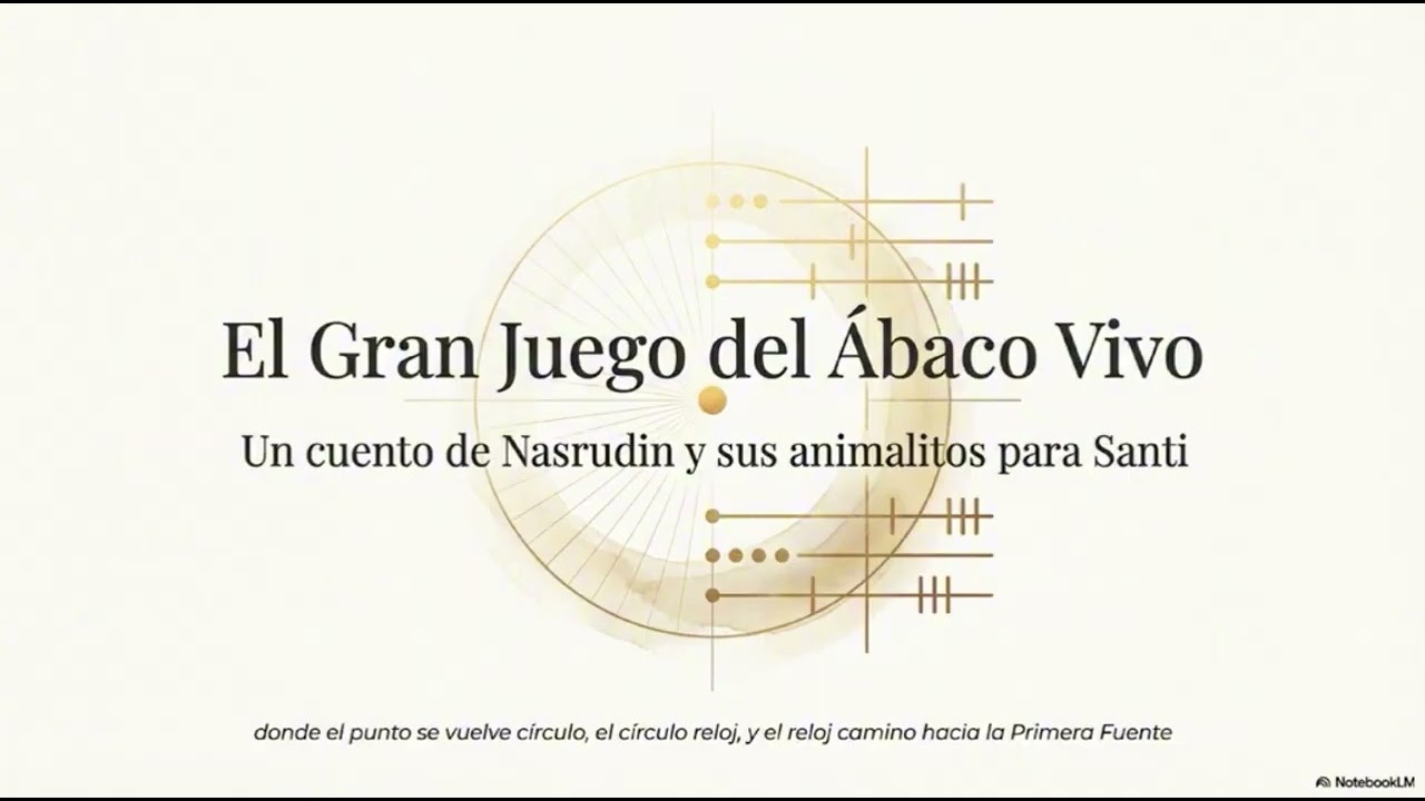 Eres un ábaco viviente