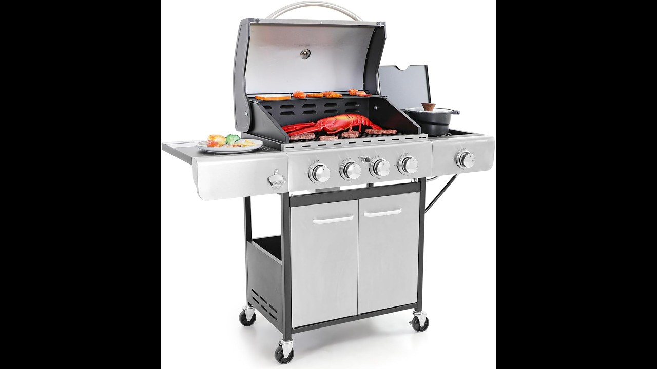 Review: Captiva Designs 4‑Burner Propane Grill — Backyard BBQ Power!