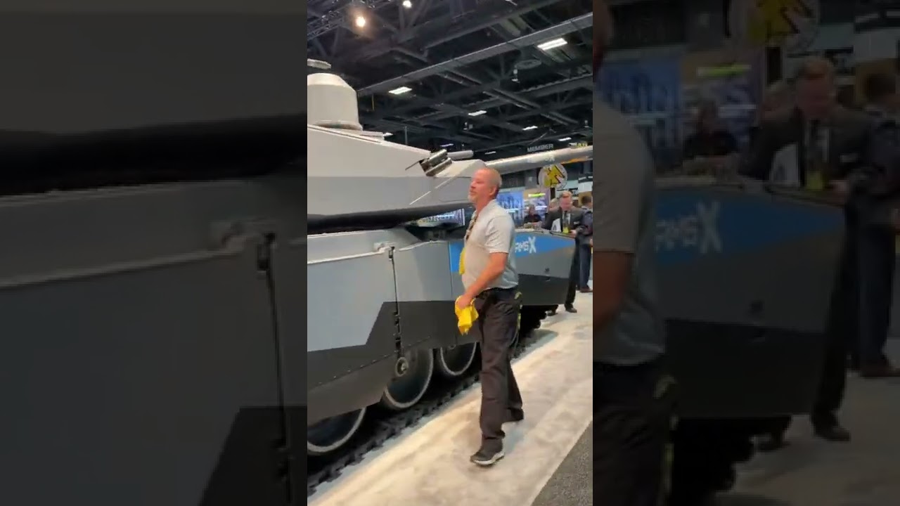 How do you polish your tank? #AUSA 2022 #defense #nationalsecurity #aerospace #cyber #military