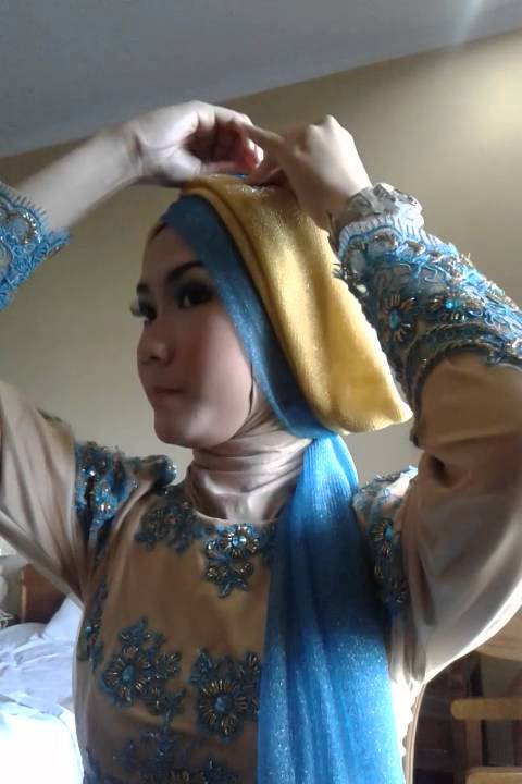 Tutorial Hijab Pesta Pernikahan, Wisuda ala Lazera