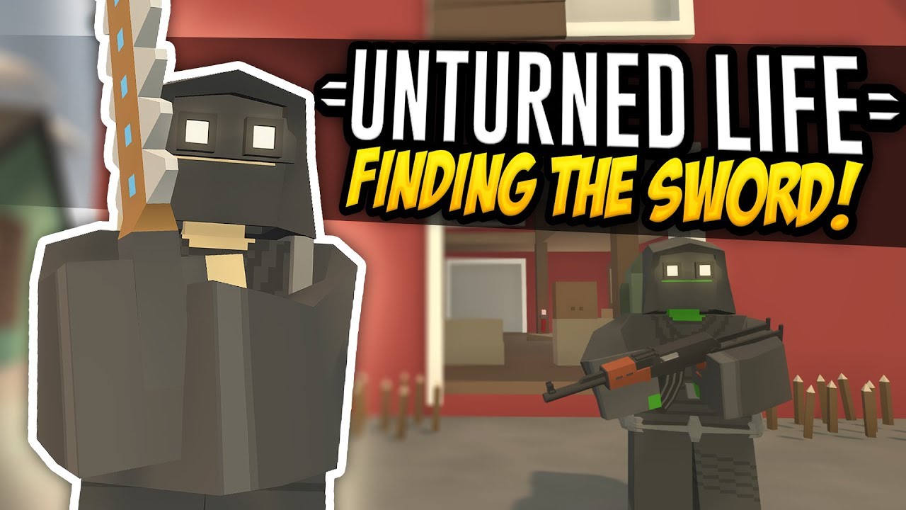 FINDING THE SWORD - Unturned Life Roleplay #469