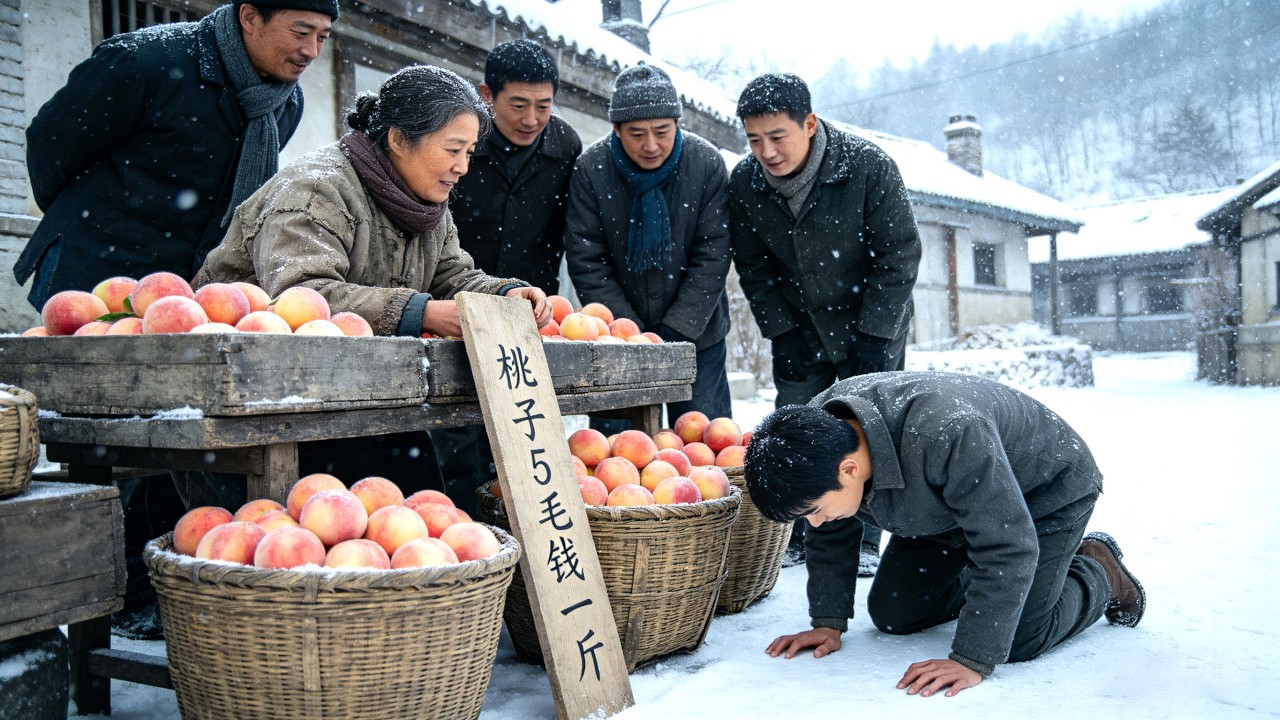 路邊賣桃村婦被親兒子嫌棄，誰知她是隱世商業奇才，得知真相兒子淚流滿面！ 🌟 Top Chinese Dramas #shortfilm