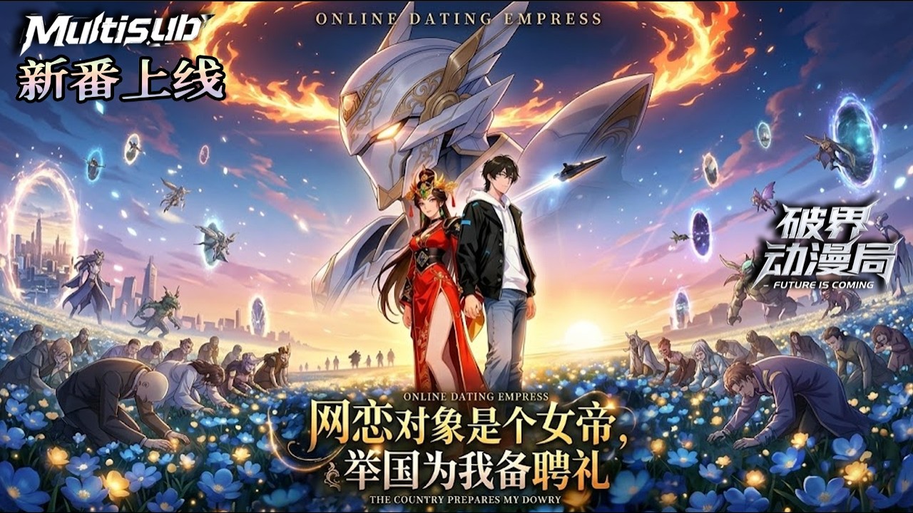 Multi sub（完结新番）💥💥💥开局送她核聚变机甲，反手手撕鹰酱外星飞船，这跨界软饭硬吃得真香！《网恋对象是个女帝，举国为我备聘礼》#次元动漫  #破界 #動漫