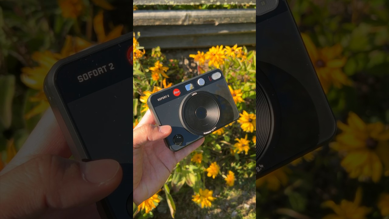 Instant Film Camera ASMR - Leica Sofort 2