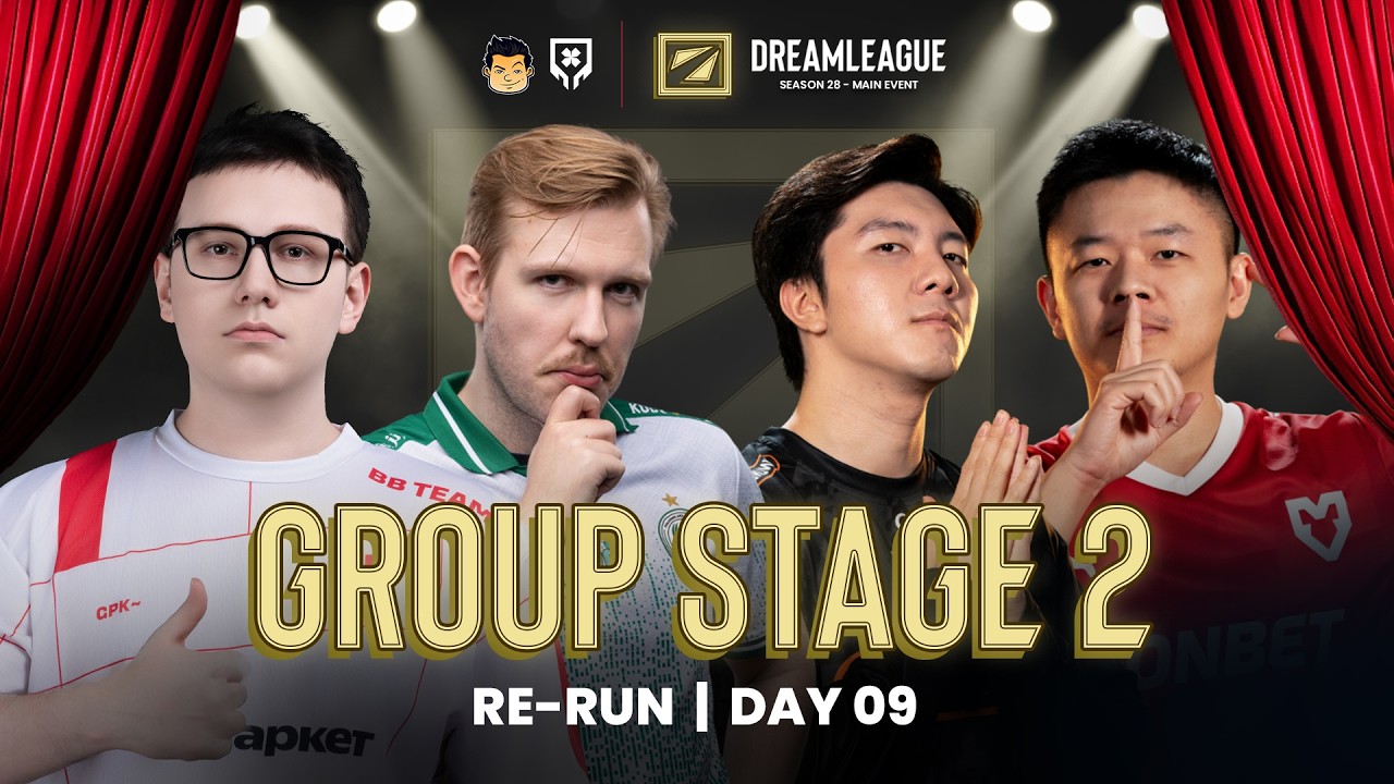 [FIL] Rebroadcast | DreamLeague Season 28 - Group Stage 2