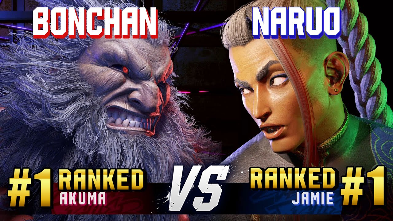 SF6 ▰ BONCHAN (#1 Ranked Akuma) vs NARUO (#1 Ranked Jamie) ▰ High Level Gameplay
