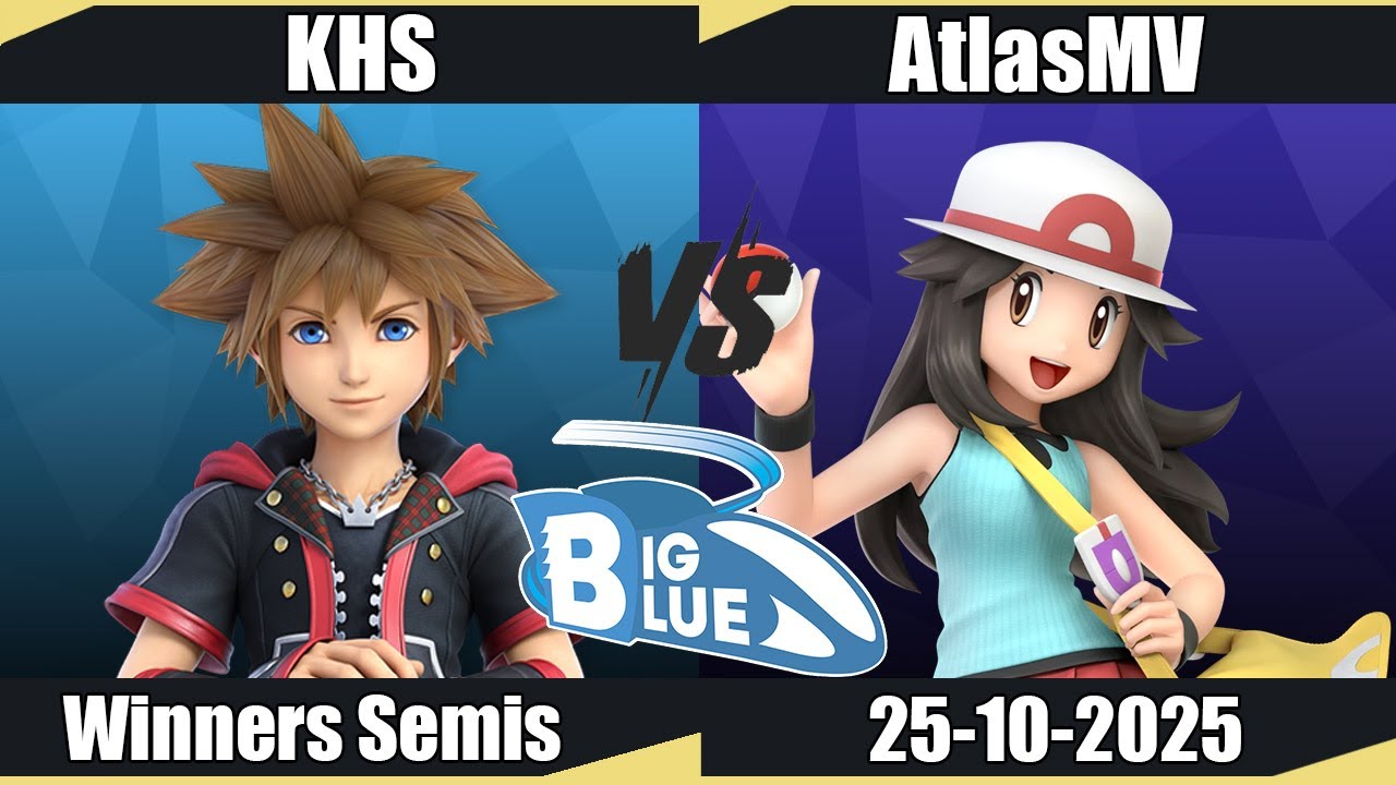 Big Blue - KHS (Sora) vs AtlasMV (Pokemon Trainer) WS - SSBU