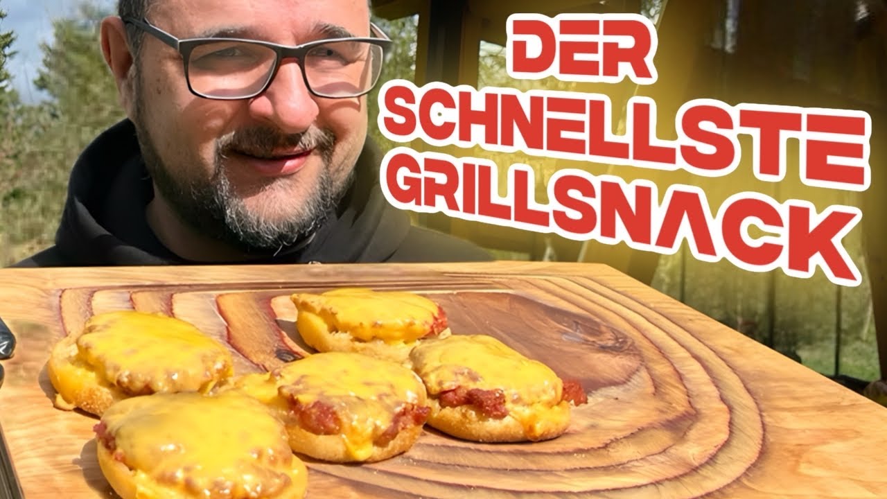 DER SCHNELLSTE SNACK VOM GRILL SALSICCIA TALER --- Klaus grillt