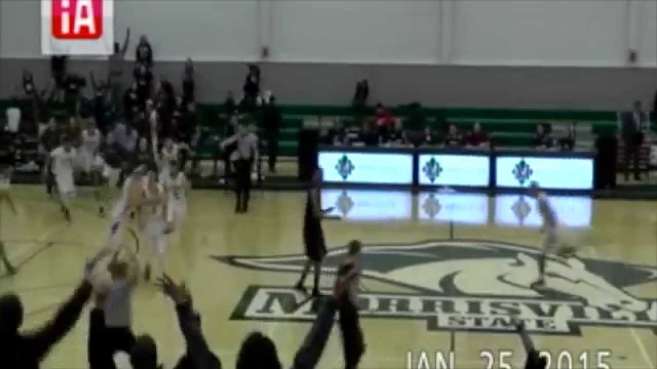 Gallaudet men's basketball buzzer-beater at Morrisville State
