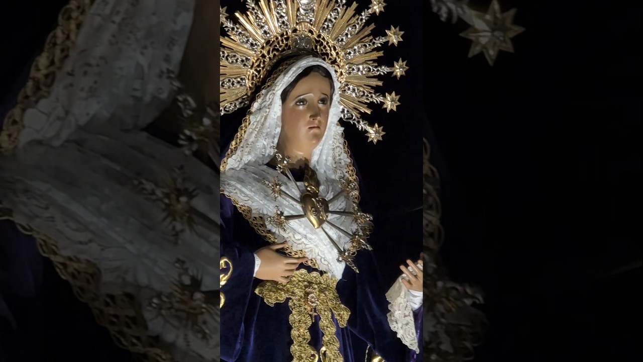 La dolorosa dominica #guatemala #semanasanta #procesi&oacute;n #Virgendolorosa