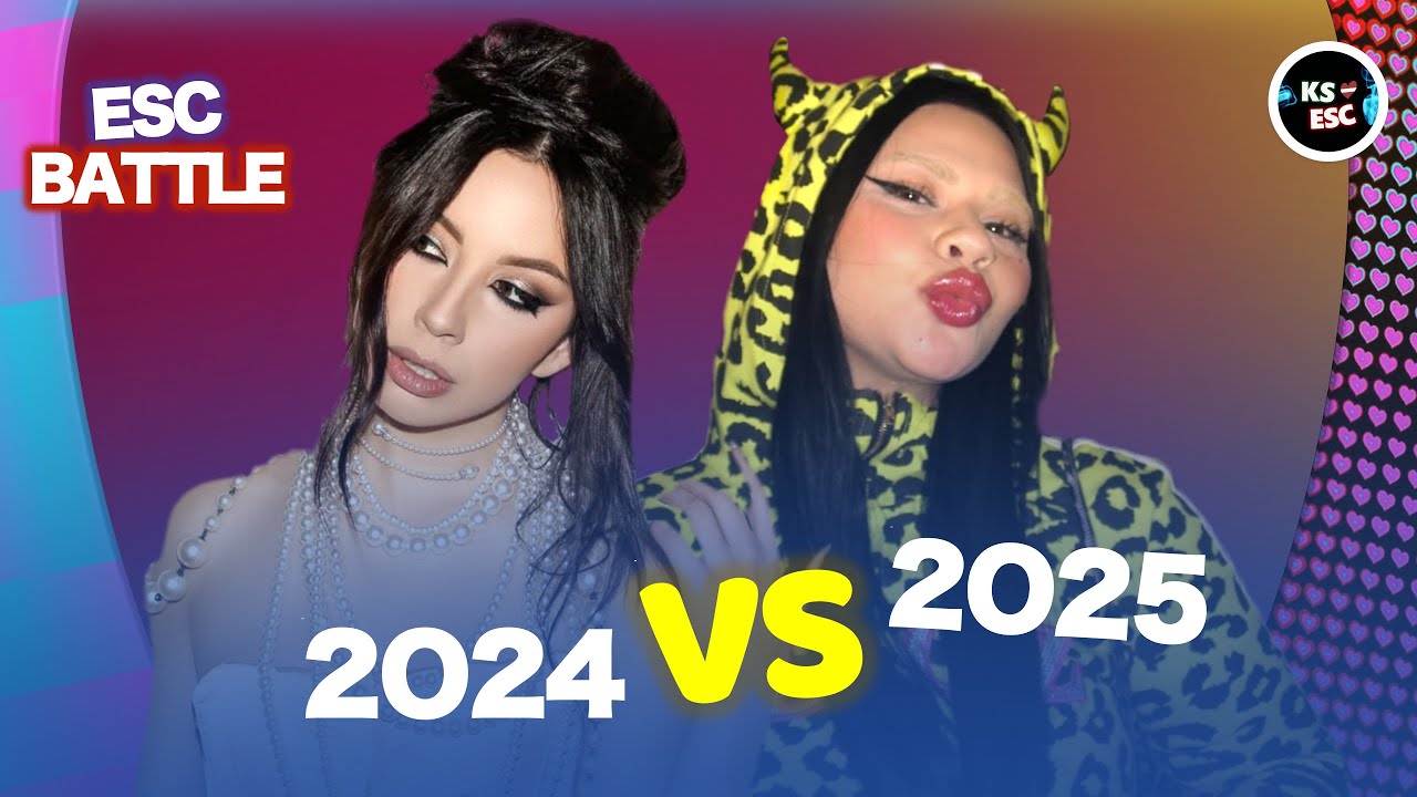 BATTLE: Eurovision 2024 vs Eurovision 2025 (MY OPINION)