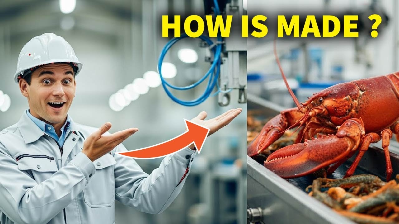 Inside a Alaskan Lobster production line, showing the full manufacturing process
