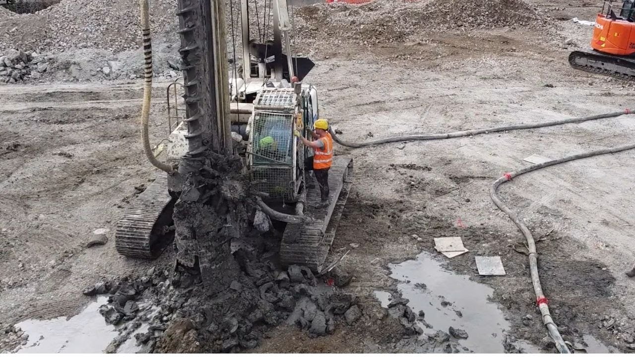 Continuous Flight Auger Piling Process