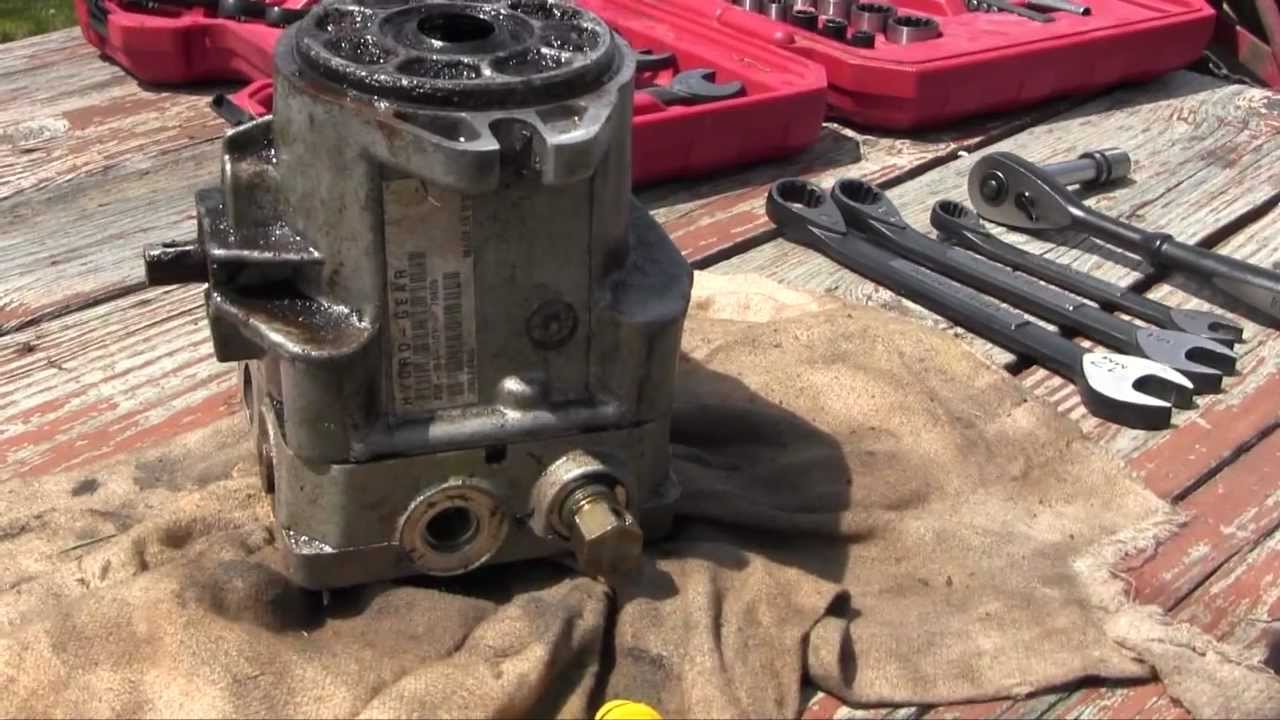 Great Dane ZT Mower Hydro Pump Replacement Part 2 Pump Installation