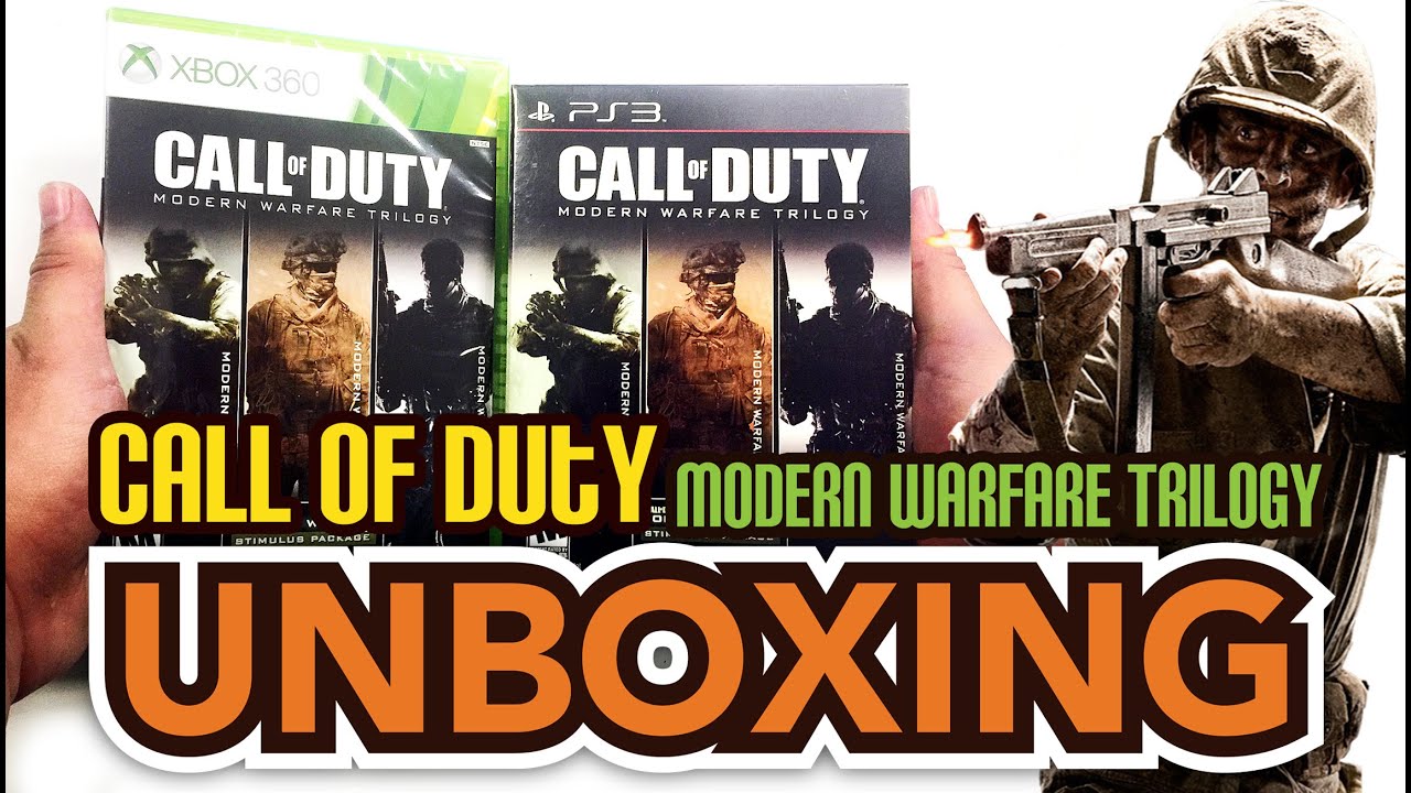 Call of Duty Modern Warfare Trilogy (PS3/Xbox 360) Unboxing !!