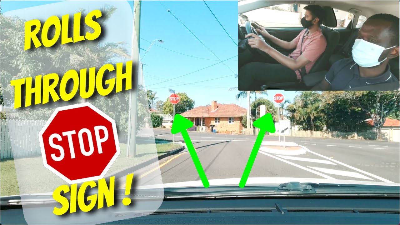 Did He Really Stop At The Stop Sign? | Mock Driving Test #7 | Wynnum