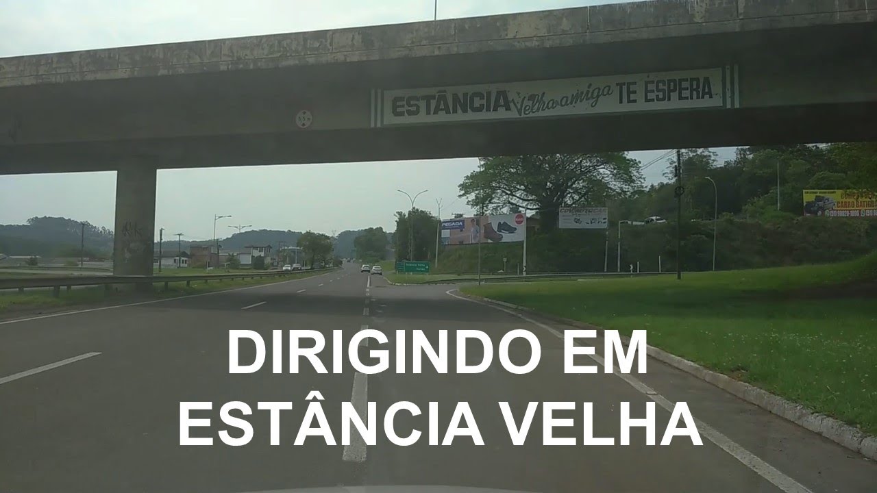 Dirigindo em Estância Velha/RS