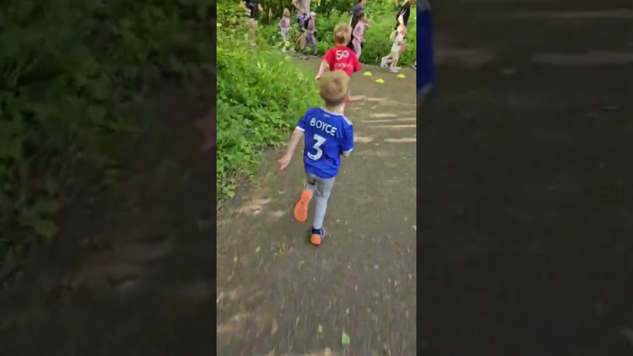5 year Old runs 48th junior Parkrun. 2nd fastest EVER