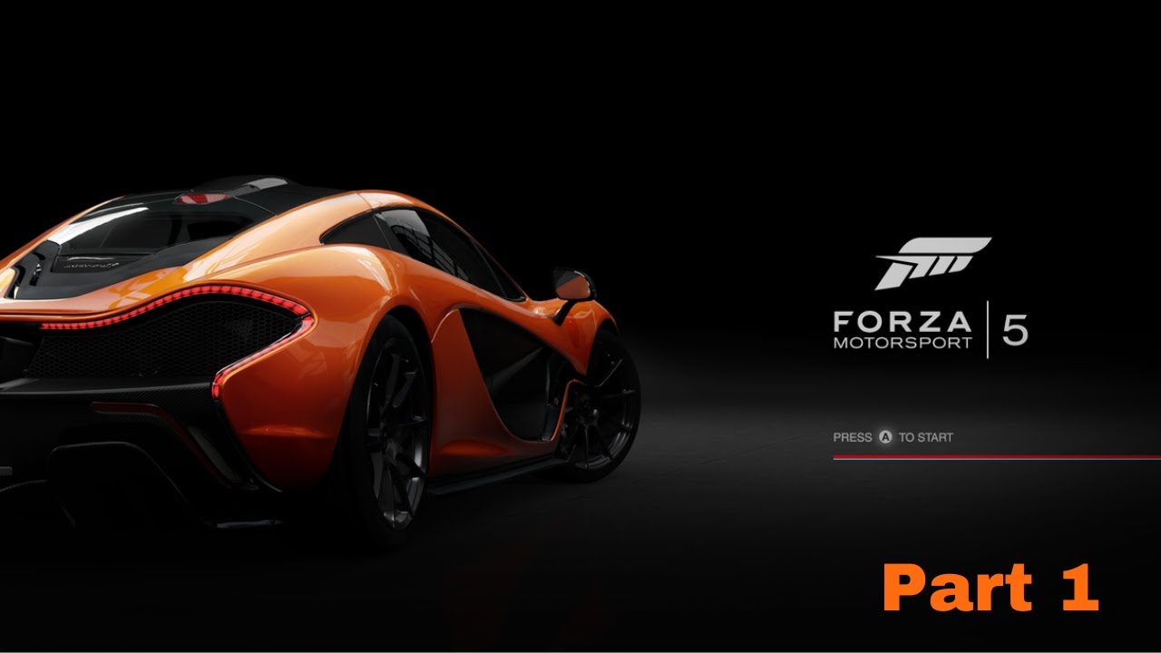 Forza Motorsport 5 Walkthrough Part 1 - (Xbox Series X) HD 4K60FPS (No Commentary)