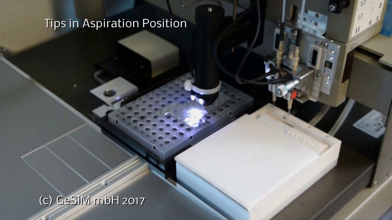 Nanolitre Droplet Mixing - TwinTip