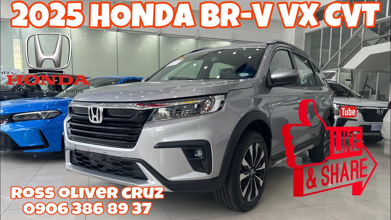 2025 Honda BR-V 1.5 VX CVT Honda Sensing (Lunar Silver Metallic)