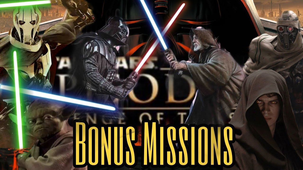 All Bonus Missions | Star Wars Episode 3: Revenge of The Sith.