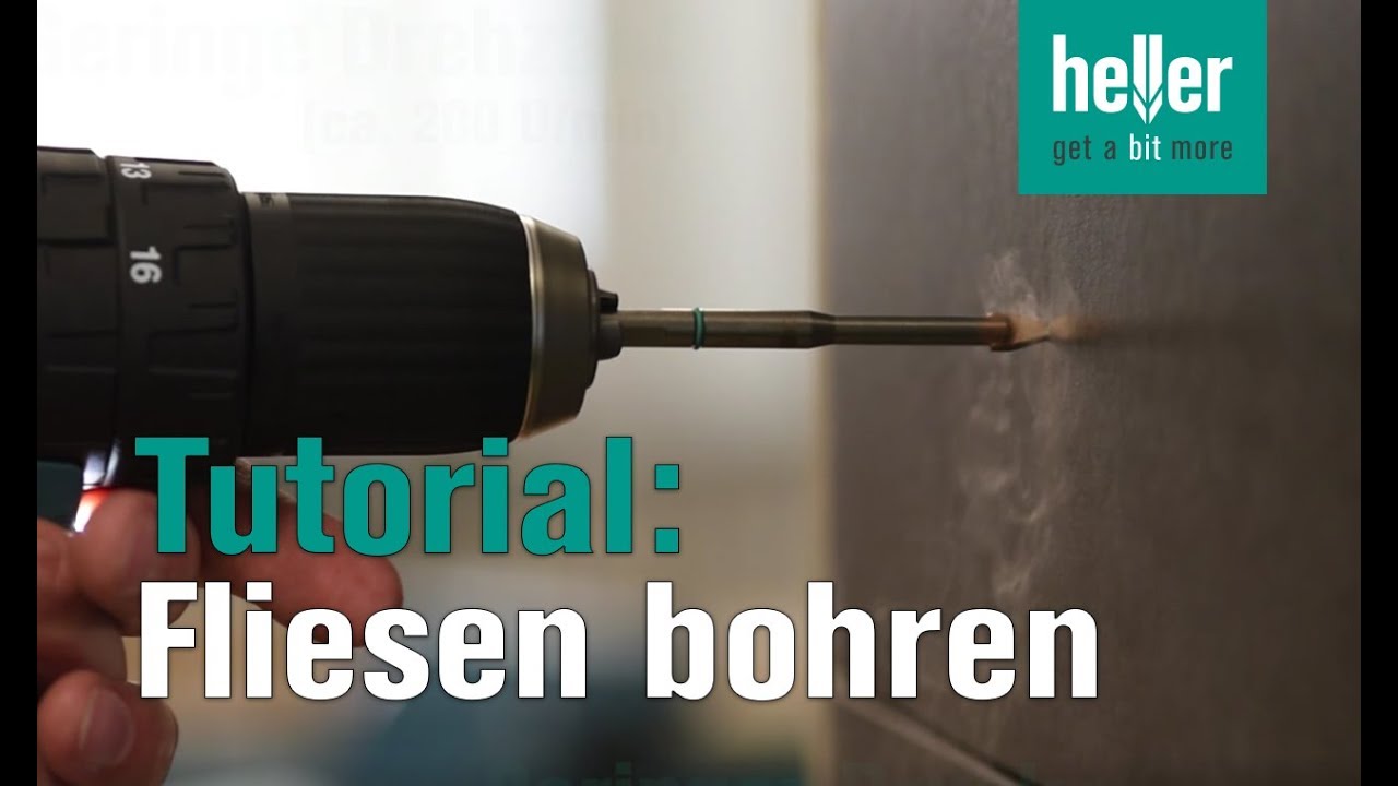 Tutorial: Wie man professionell in Fliesen bohrt #HellerTV #CeraExpert #ProXtreme #Fliesenbohrer