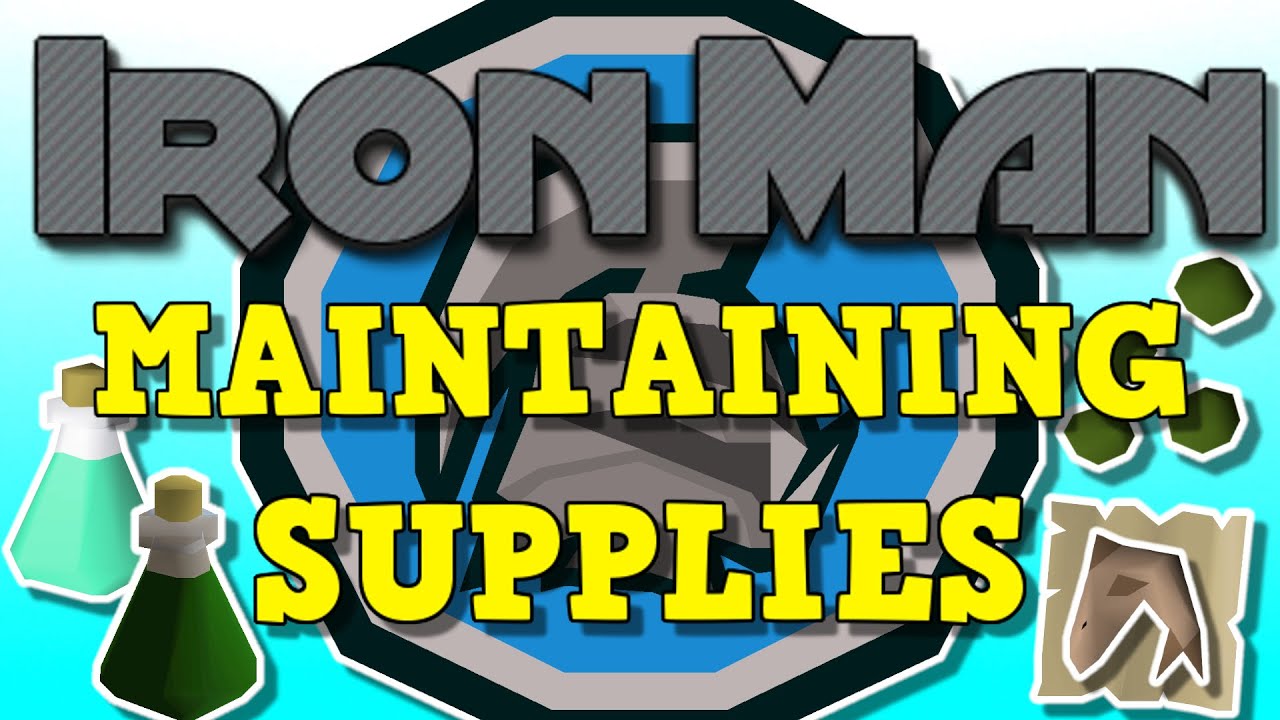 TOP 5 TIPS FOR IRONMAN ACCOUNTS! | OSRS MAINTAINING SUPPLIES 2023