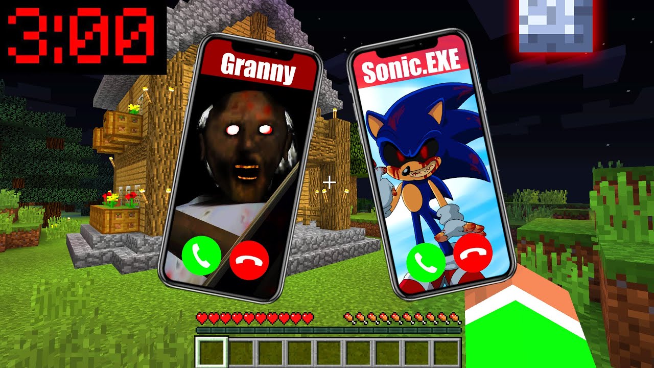 Minecraft PE : WHO CALLED ME AT 3:00AM IN MINECRAFT??!