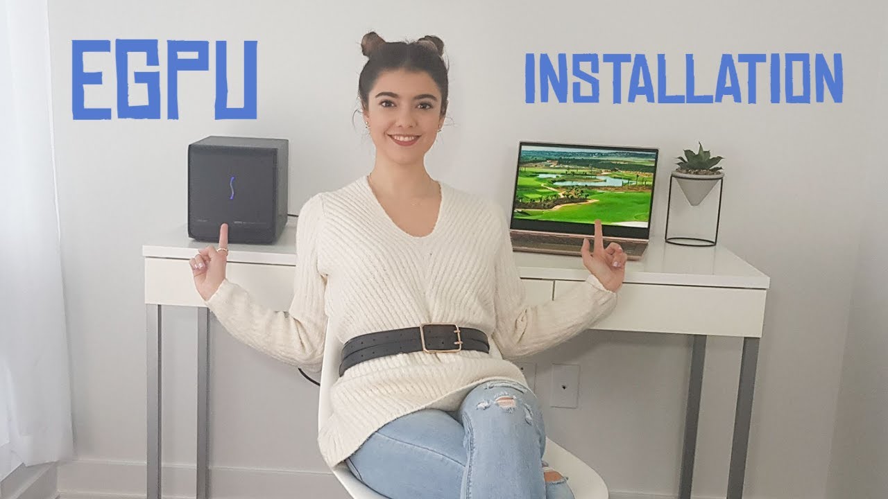 UNBOXING AND eGPU INSTALLATION TO LAPTOP Step by step, graphics card and Thunderbolt 3 box REVIEW