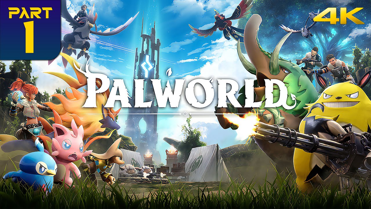 PALWORLD - Playthrough Full Game Part 1 [4K 60FPS] (No Commentary)