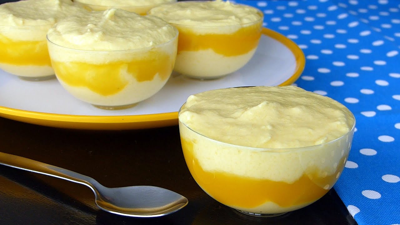 Mousse de Mango 🍦 Postres fáciles