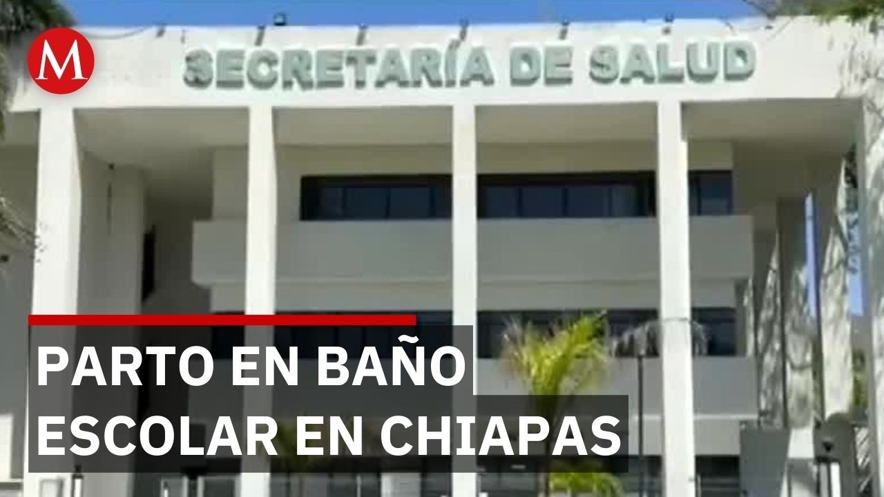 Estudiante de 16 años es auxiliada tras dar a luz en escuela de Chiapas