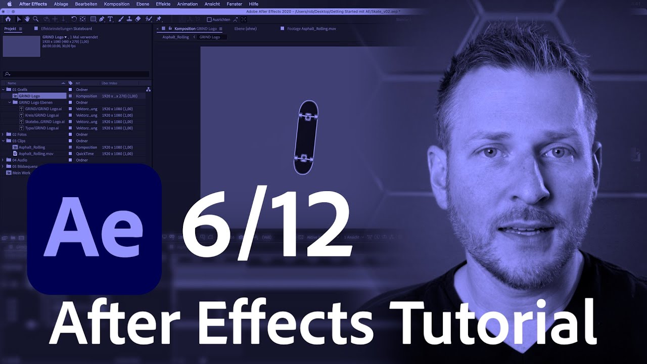 Animation mit Keyframes in After Effects - Beginner Tutorial / deutsch | Adobe DE