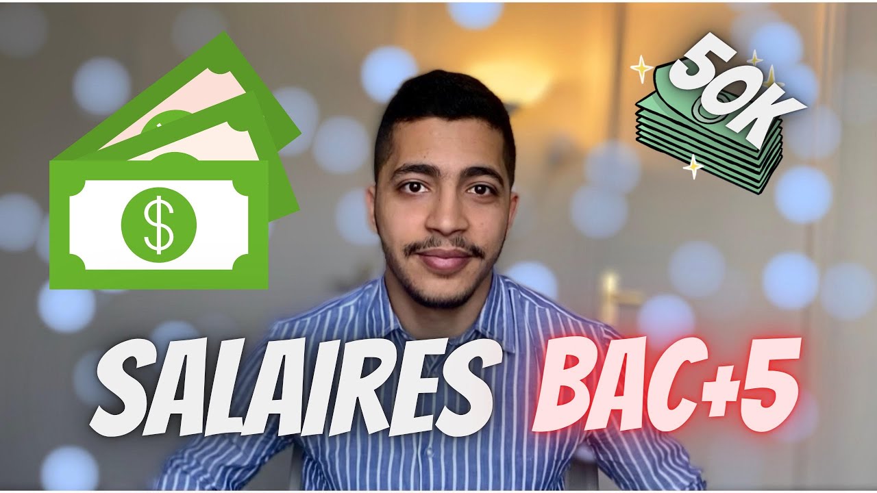 COMBIEN GAGNE un niveau BAC+5 en France ? - salaires 2023