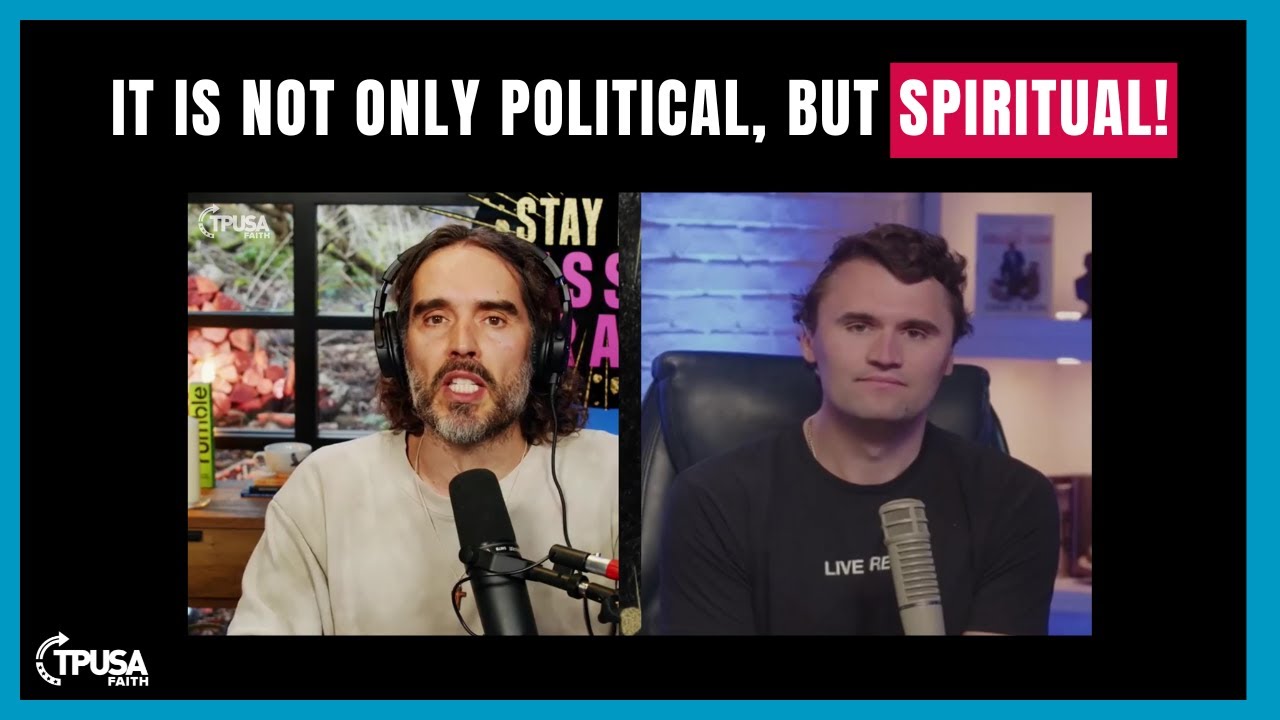 Politics & Christianity with Russell Brand & Charlie Kirk | TPUSA Faith