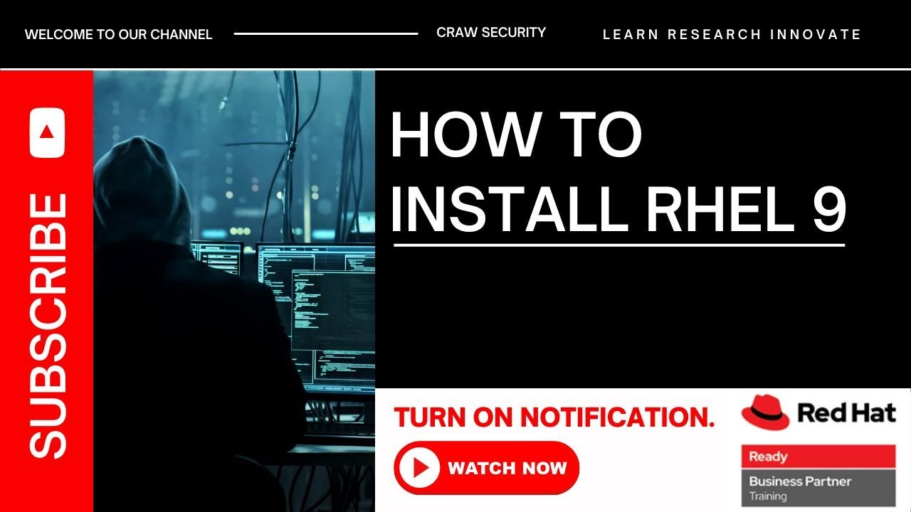 How to install RHEL 9 | Redhat | Best Cyber Security Institute in Delhi #cybersecurity #rhel