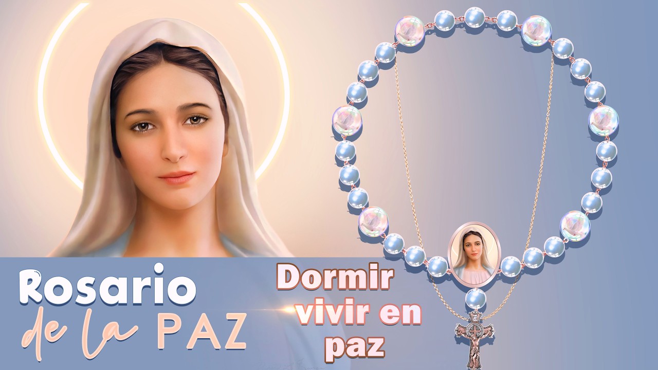 Rosario de la Paz 🕊️ Dormir en paz💤 pedir la Paz a Nuestra Señora de Medjugorje Reina de la Paz