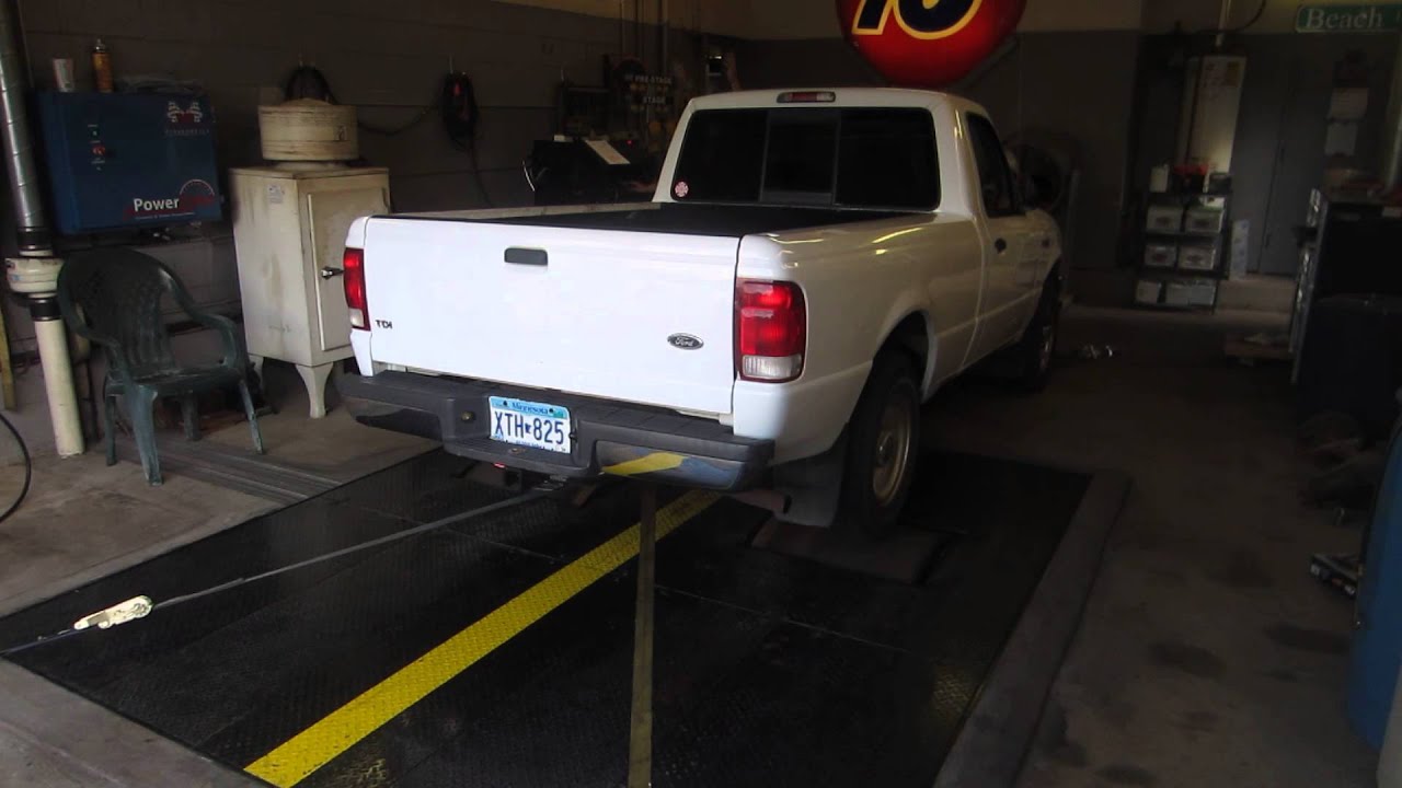 TDI Ranger Baseline dyno run #1