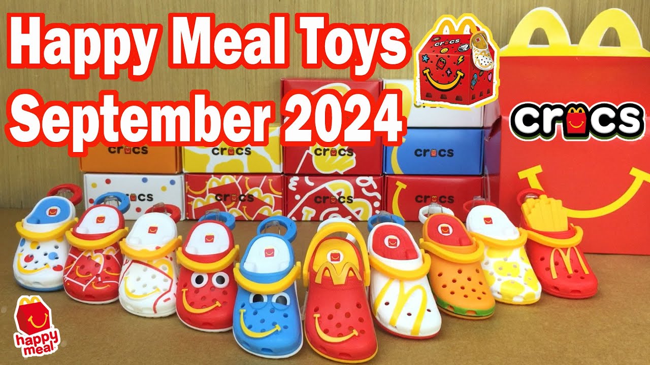 McDo September 2024 Happy Meal x Crocs Unboxing