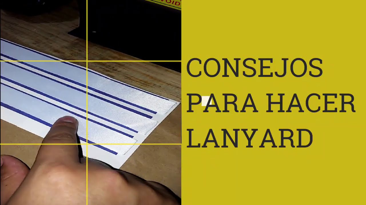 COMO HACER LANYARD / COMO HACER PORTAGAFETES 2020