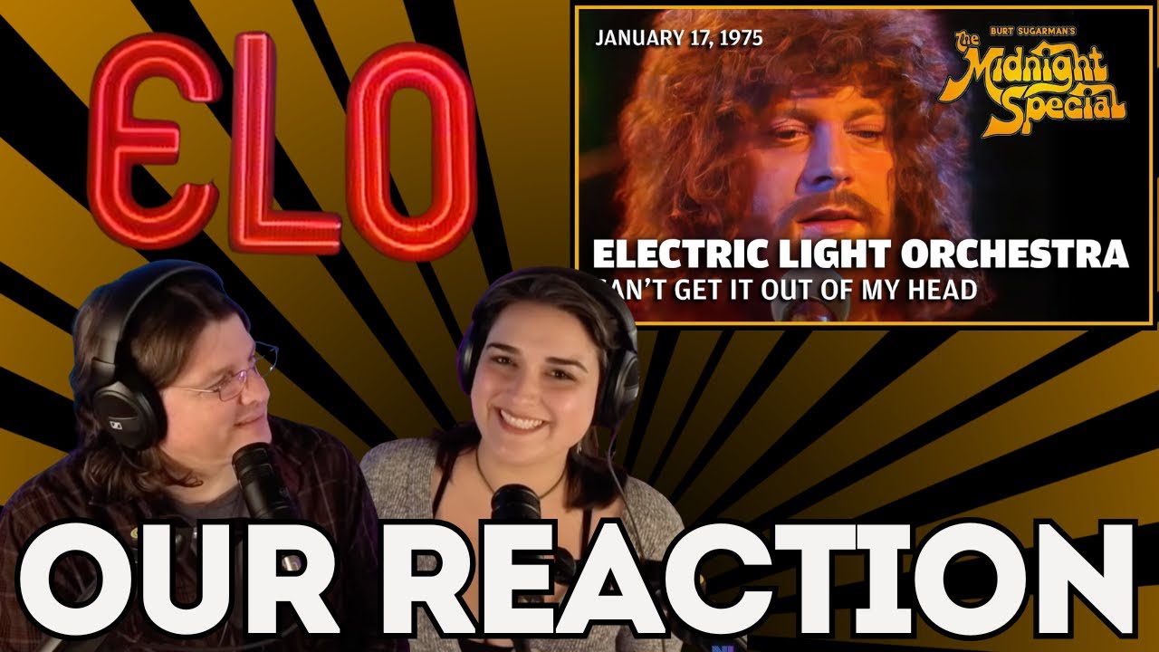 ELO - Can't Get It Out Of My Head [Live on Midnight Special] FIRST TIME COUPLE REACTION