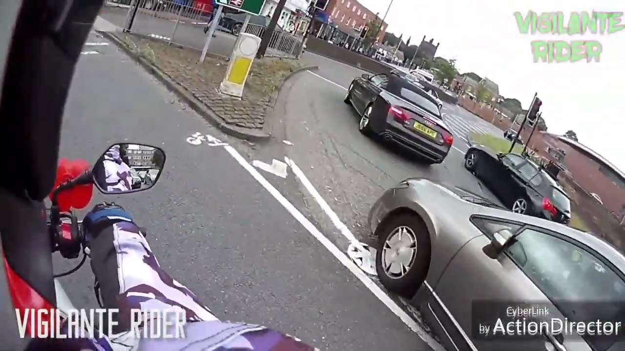 UK Bikers vs Crazy Drivers and Stupid People #48