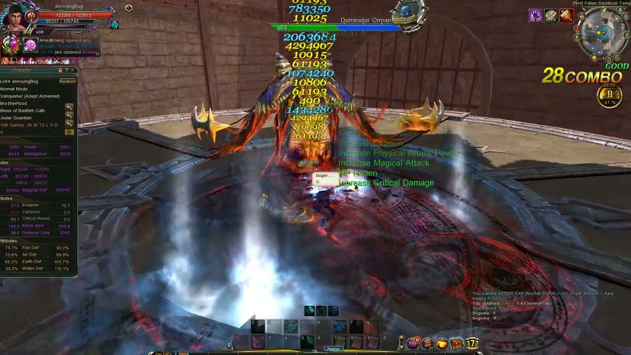 C9 [EU] Viking 110k attack [Hell] Fallen Sacrificial Temple