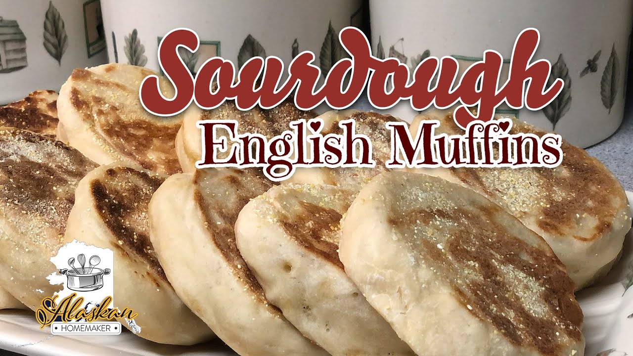 Sourdough English Muffins